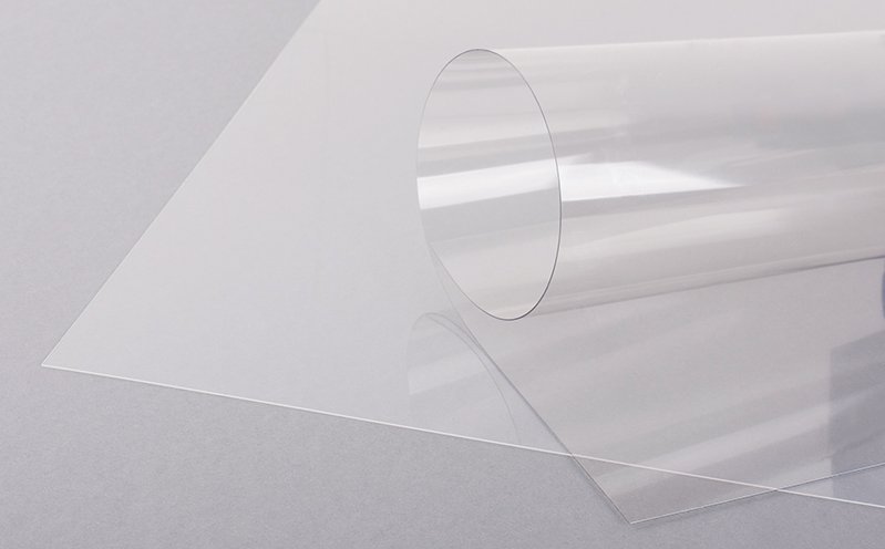 50x70 cm Stärke 0,4 mm Rayher 3874800 Transparent-Folie PVC