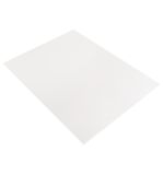 Caoutchouc mousse Plaque, blanc