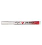 Crayon-feutre acrylique, blanc