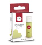 Pigment de couleur, vert tilleul