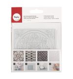 Plaque de coulée en relief Mandala