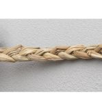 Ruban en jonc de mer, triple tressage