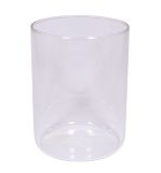 Vase en verre, 15cm ø