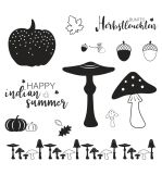 Clear Stamps - Rayonnement d'automne