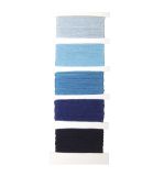 Fil en coton  Stitch&Knot, bleu pur