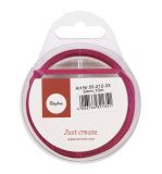 Ruban de satin, rose foncé