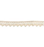 Bordure en coton  Jasmina, beige