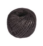 Cordon de sisal en pelote, ø1mm, noir