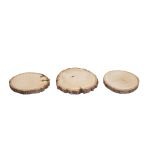 Disque en bois, naturel, 10-12cm ø