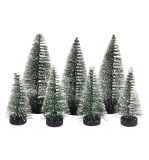 Sapin déco enneigé