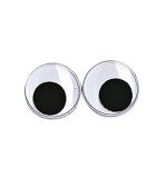 Yeux plastiques avec pupille mobile