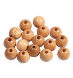 Holzperlen FSC 100%, poliert, 8mm ø, natur