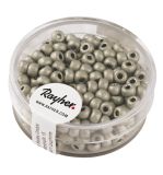 Metallic-rocailles, dépolies, argent brillant