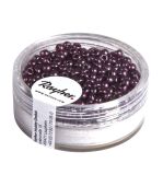 Rocailles waxed, violet