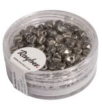 Antique Rocailles, 4mm ø, anthracite