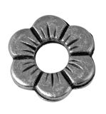 Ornement métal: Fleur, 12mm ø
