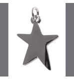 Pendentif en métal  Étoile , 20mm