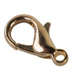 Karabiner-Schließe, gold