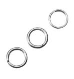 Anneau brisé, 7 mm ø, platine