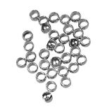 Crimp cover, platinum