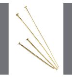Cheville à prisme, 0,6mm ø, or
