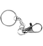 Porte-clés avec carabinier, 25mm ø