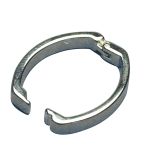 Chain catch clip, silver