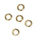 Jump ring, round, 4.6mm ø