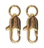 Lobster clasp, gold