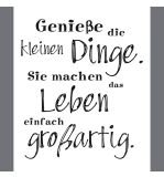 Stempel  kleine Dinge