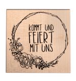 Stempel  kommt und feiert mit uns