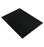 Caoutchouc mousse Plaque, noir
