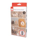 Casting mould Eggs + Rabbit tag