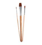 Set de pinceaux déco-métal, FSC 100%