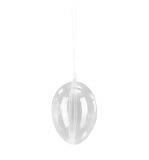 Oeuf en plastique, 2 parties,  8cm ø