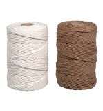 Macramé yarn set, 2.2mm ø, natural