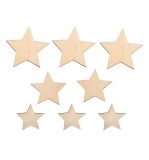 Etoiles en bois naturel, FSC Mix Credit