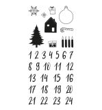 Clear Stamps -Calendr.de l'avent Classic