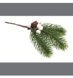 Branche déco avec baies blanches