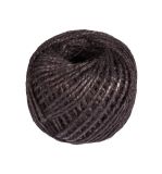 Sisal rope in ball, 1mm ø, black