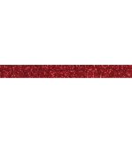 Bande scintillante, rouge classique