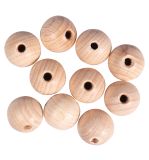 Rohholzkugeln FSC 100%,gebohrt, 18mm ø
