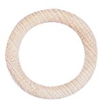 Raw wood ring