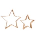 Set of wood.frames Star, FSC Mix Credit