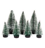 Sapin déco enneigé