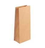 Papier-Blockbodenbeutel, kraft