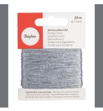 Jewellery cord, grey