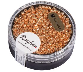 Delica-Rocailles, 2,2mm ø, gold