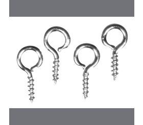 Eyelet screw,  2mm ø