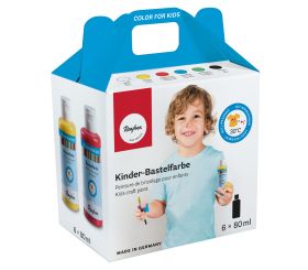 Set-Kinder-Bastelfarbe